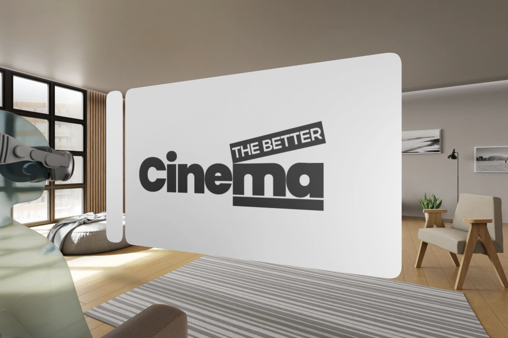 The Better Cinema — Wordmark Concept Image 1