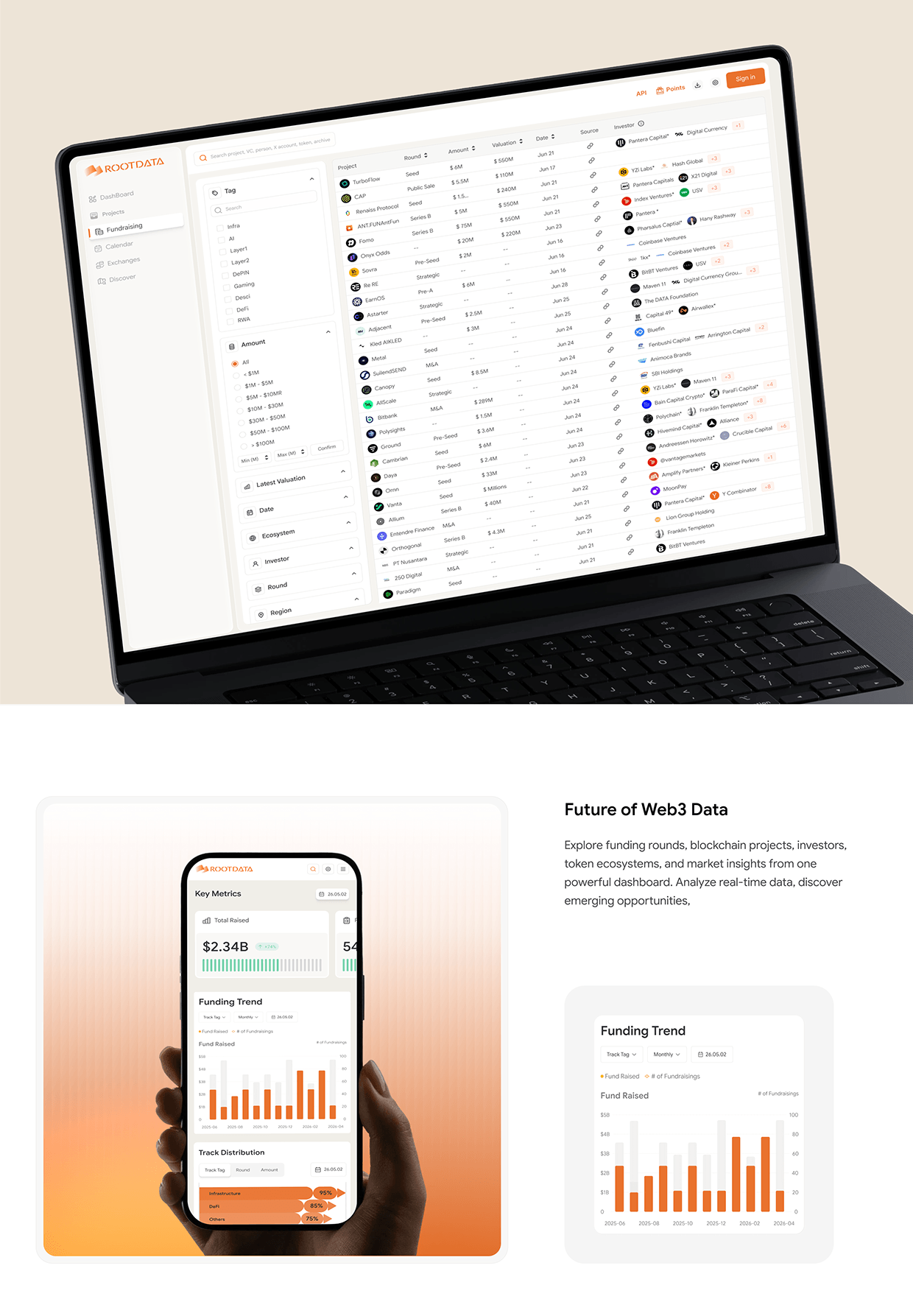 Web3 Analytics Dashboard Design Image 5
