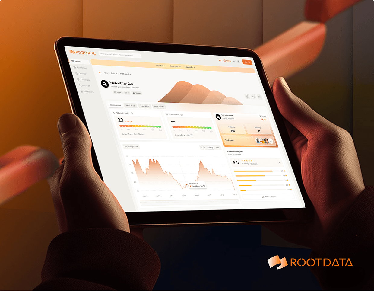 Web3 Analytics Dashboard Design Image 6