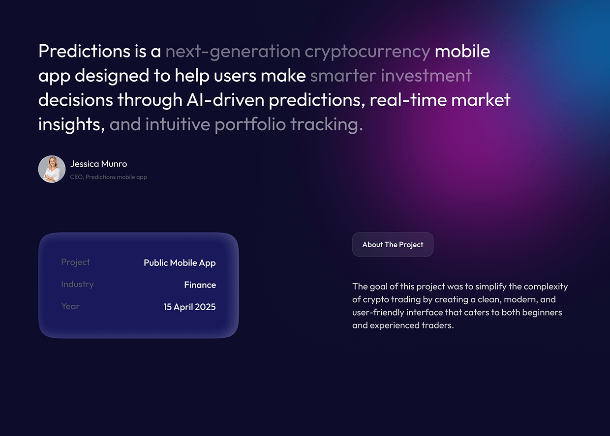 Crypto Wallet Mobile App Image 0