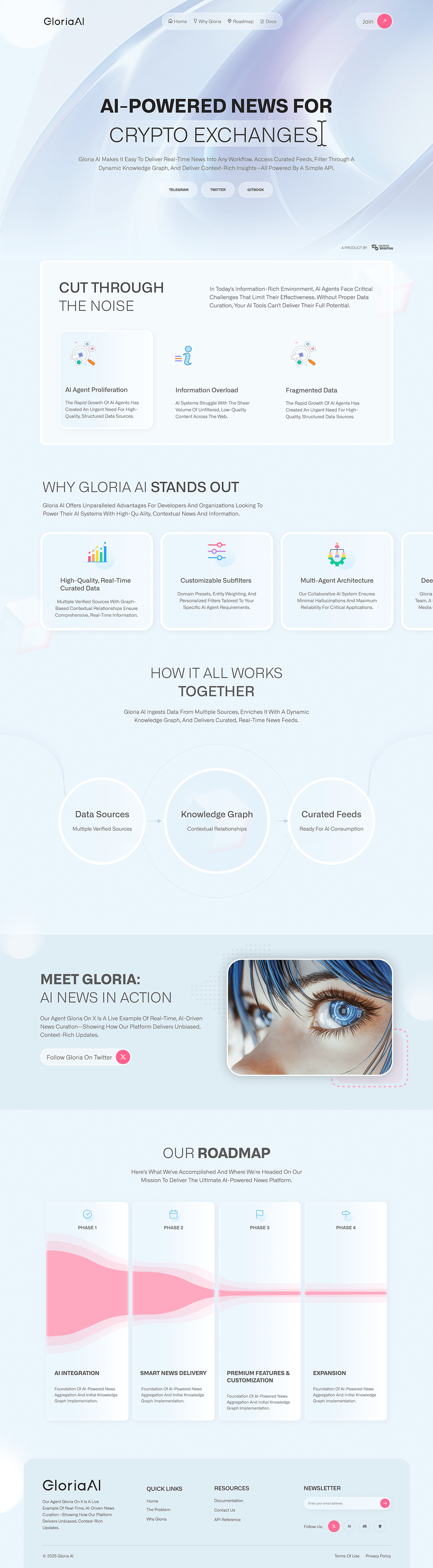 AI Agent Landing Page Design Image 2