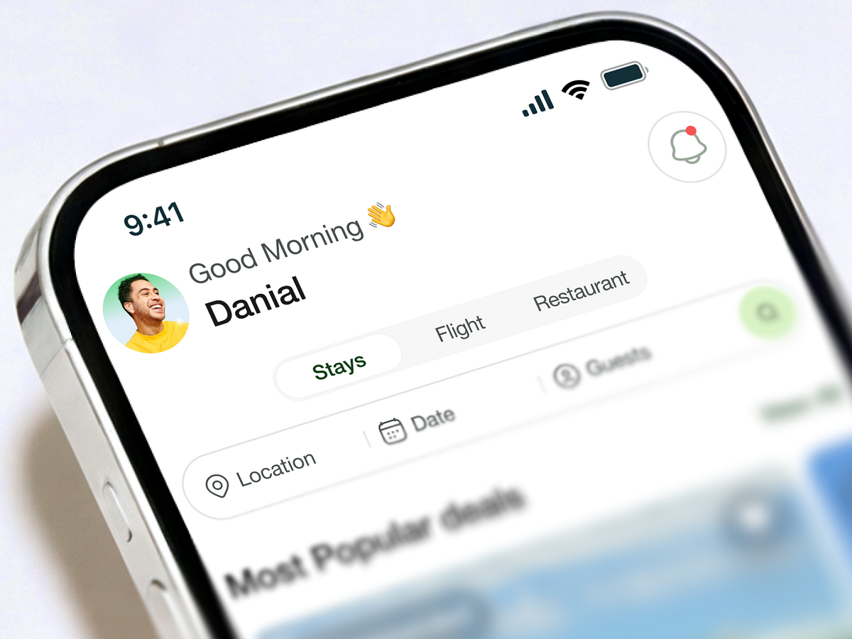 Travel app design Image 3