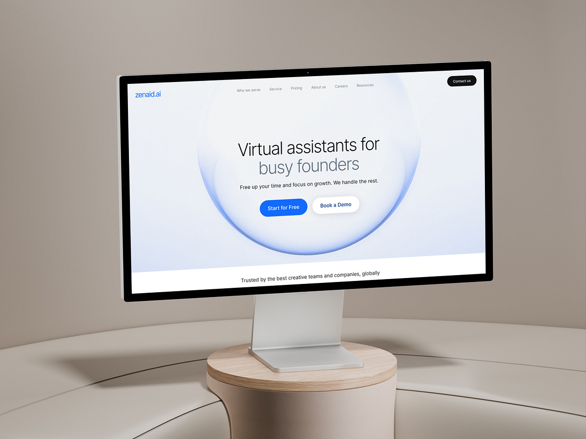 Virtual Assistant  - Landing Page Image 3
