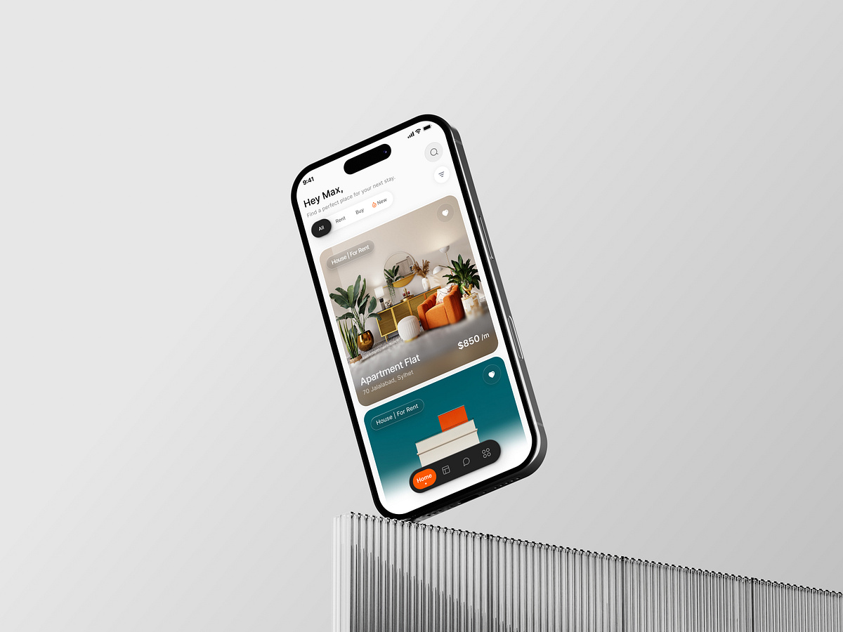 Real Estate Mobile App Design Image 2
