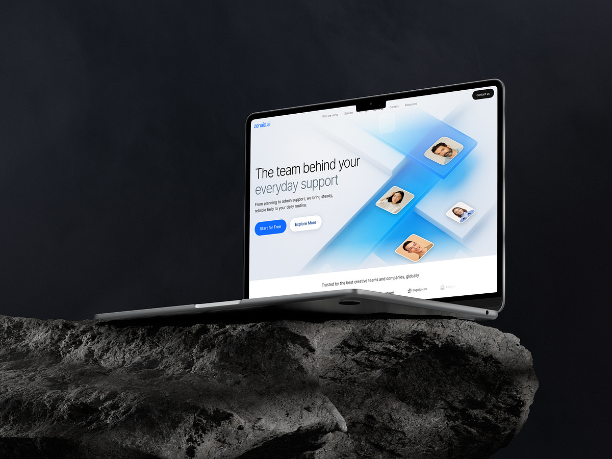 About Us Page - Virtual Assistant Website Image 3