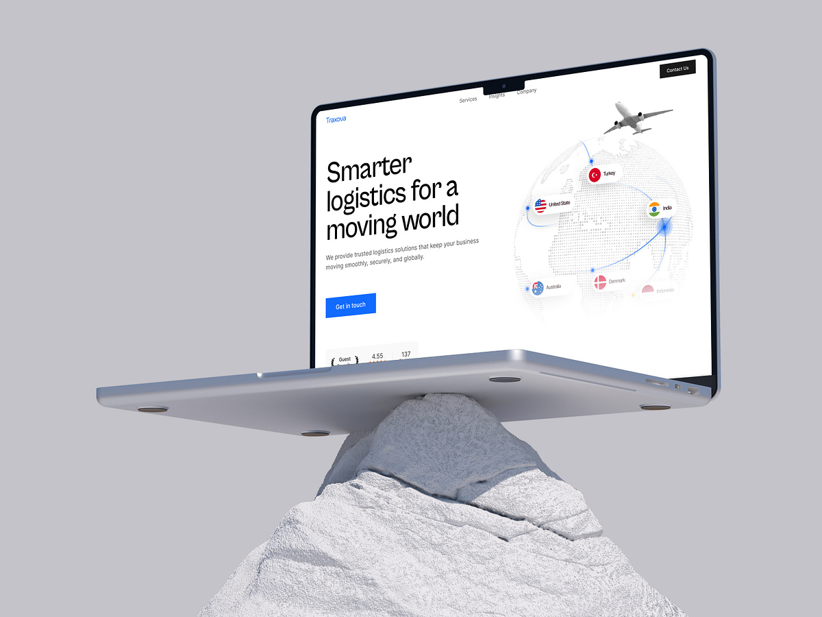 Transportation & Logistics Website Design Image 0