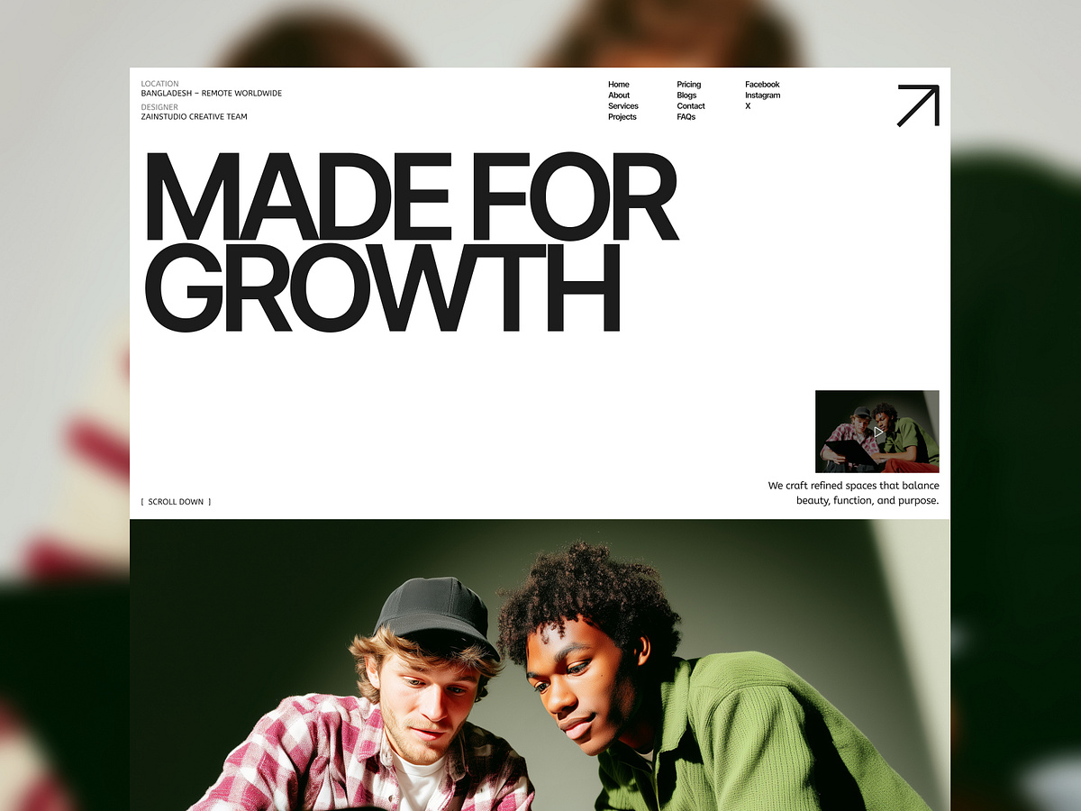 About Us - Portfolio & Agency Website Design Image 0