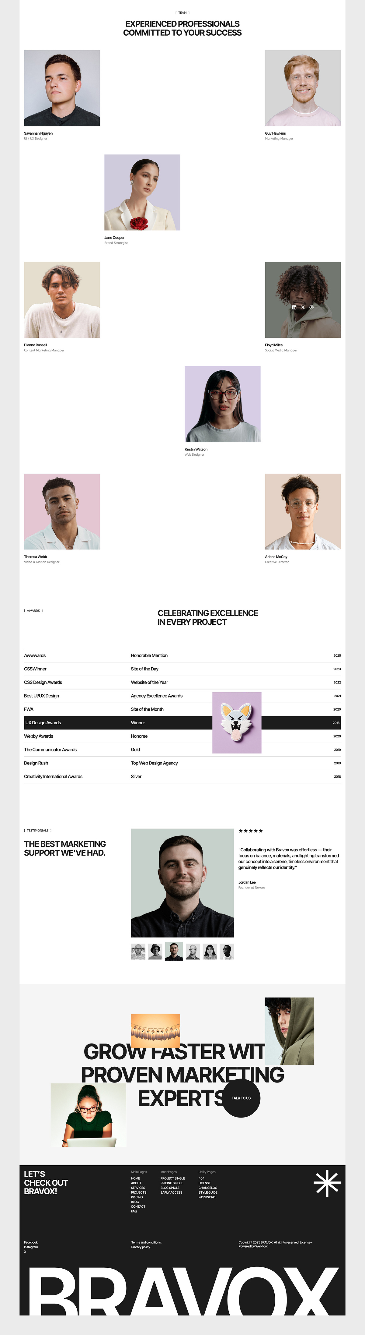 About Us - Portfolio & Agency Website Design Image 4