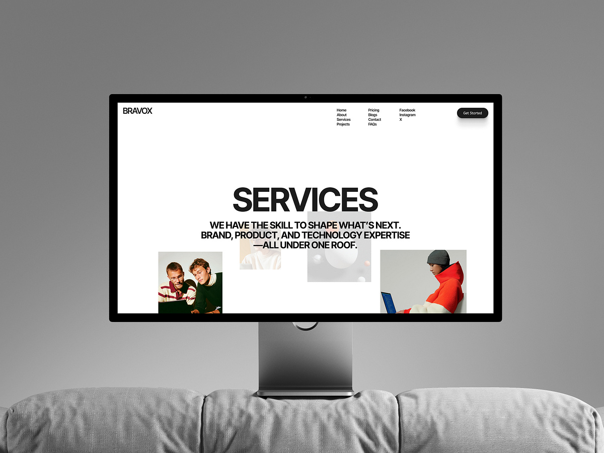 Service Page - Portfolio & Agency Website Image 2