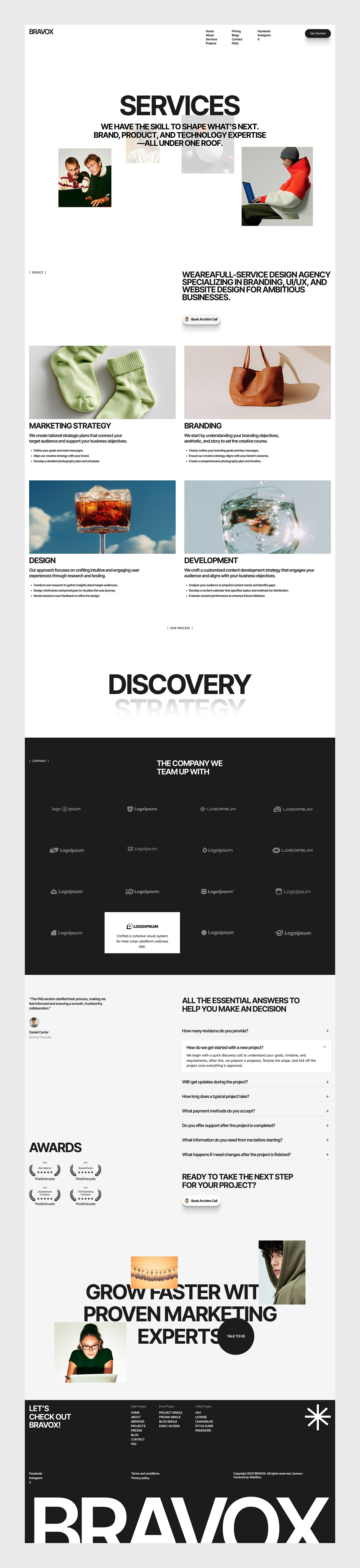 Service Page - Portfolio & Agency Website Image 3