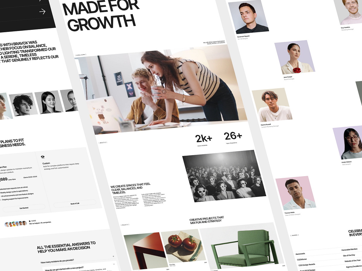 Bravox - Agency Website Design