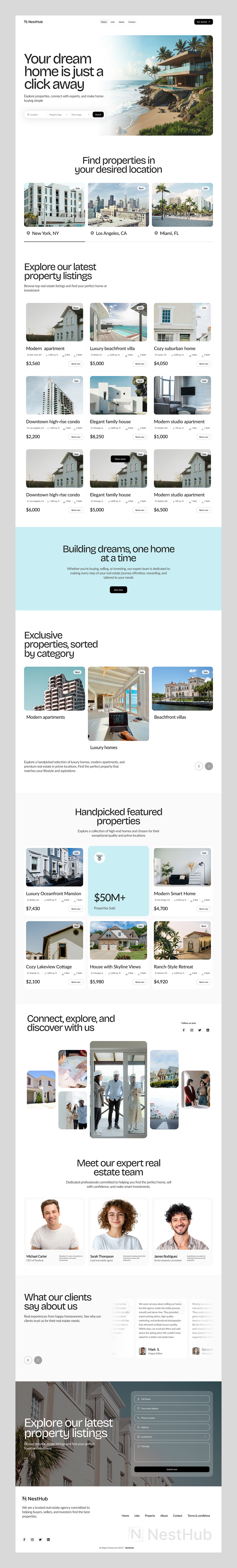 Real Estate Website Design Image 2