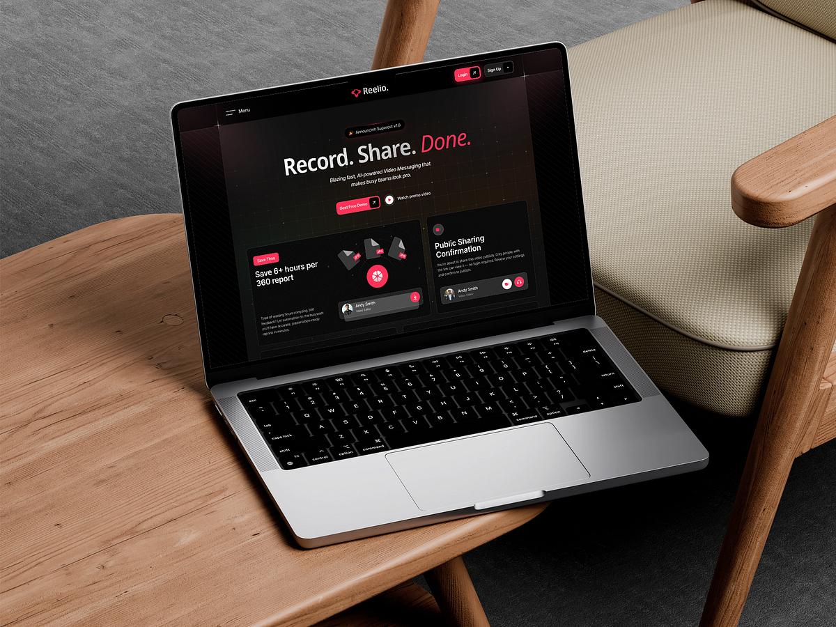 AI- Powered Video Recording & Sharing SaaS Image 1