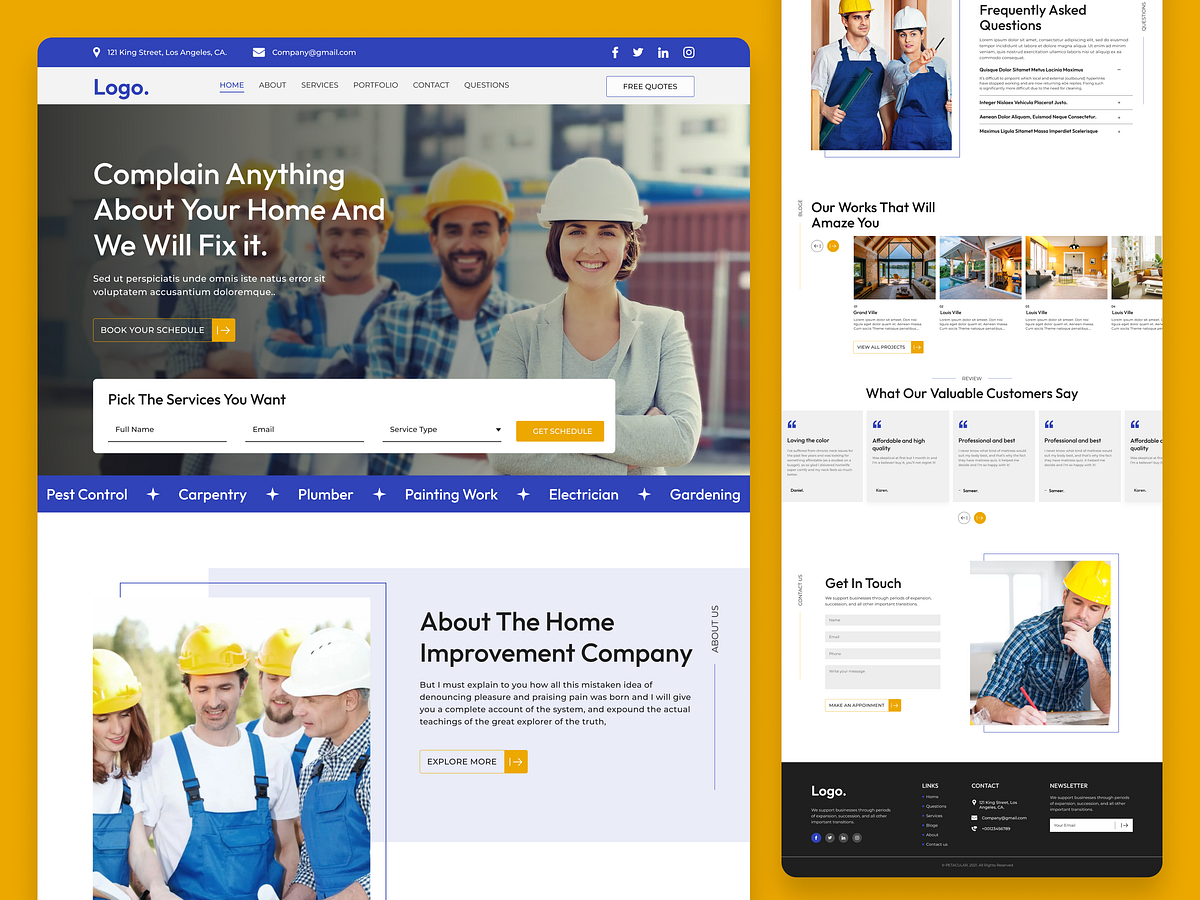 Home - Improvement Web Design Image 0