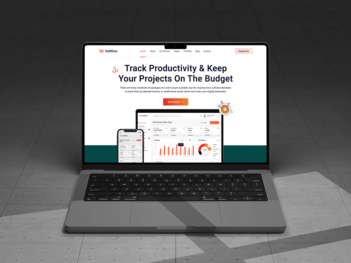 Saas Marketing Landing Page Image 1