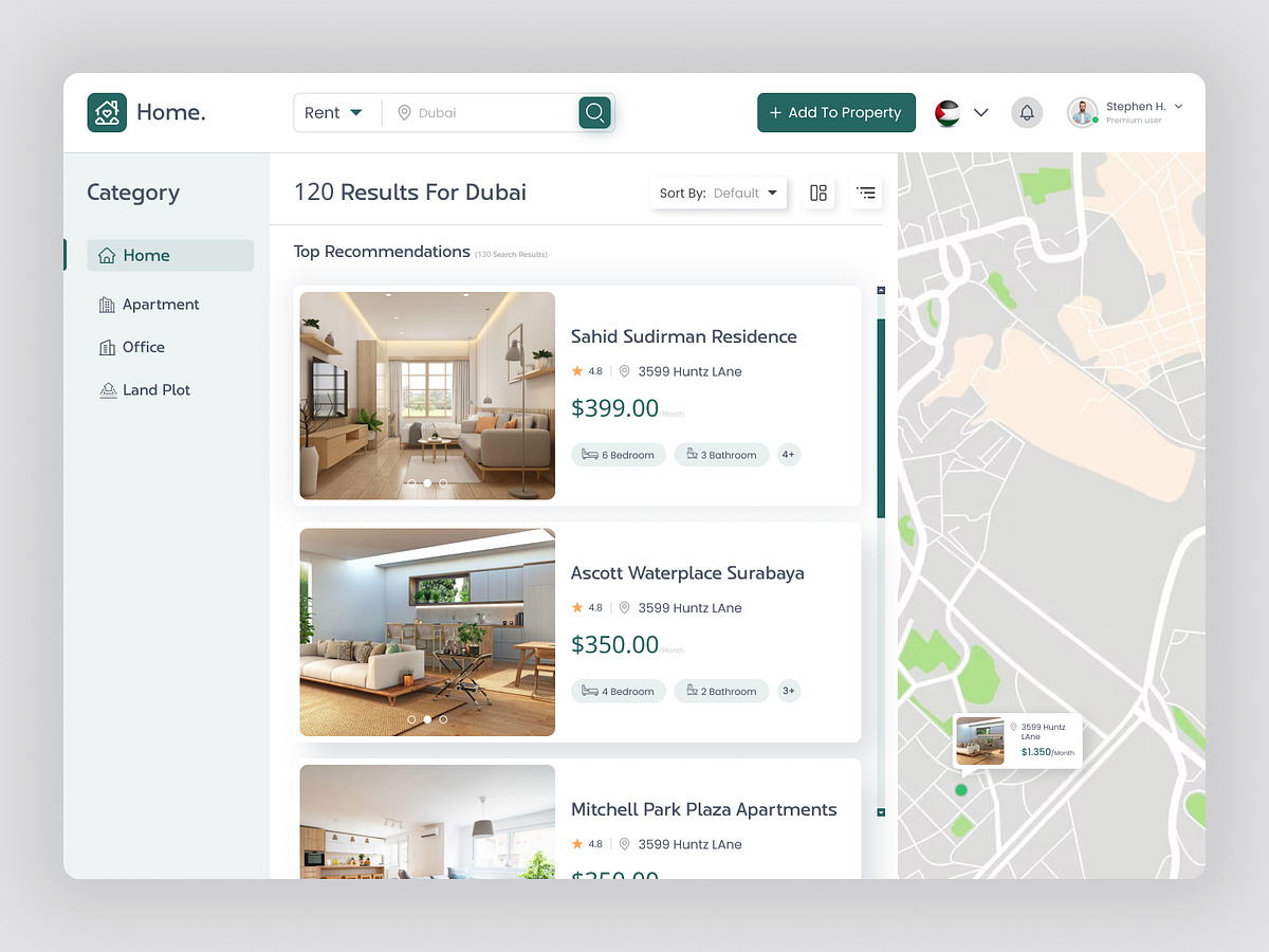 Real Estate Dashboard đď¸