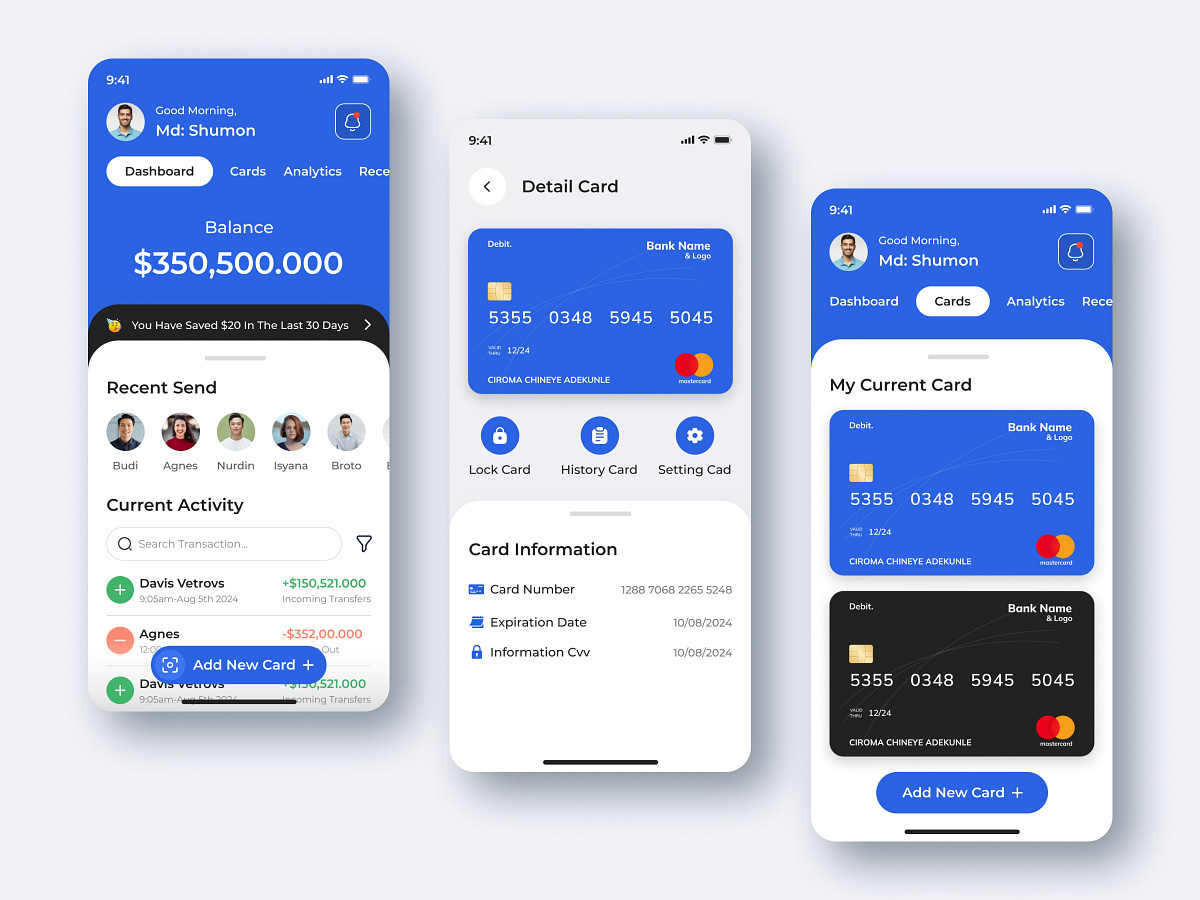 Finance Mobile App Image 1