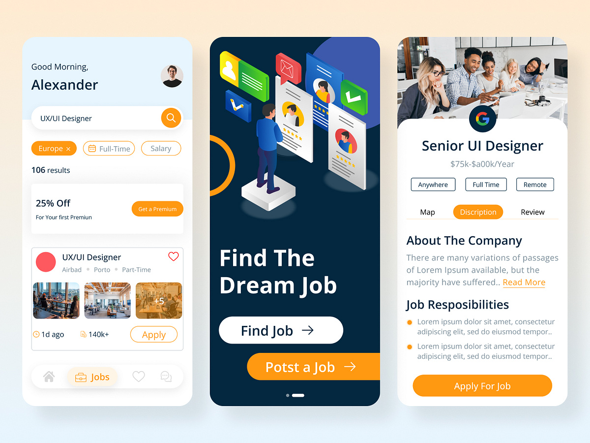 Job - Finding Mobile App Image 0