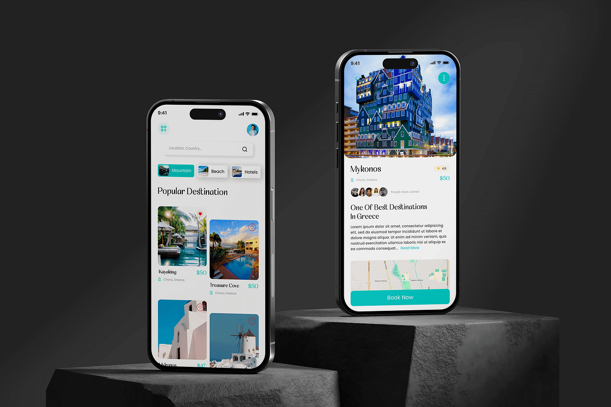 Travel Mobile App Image 1