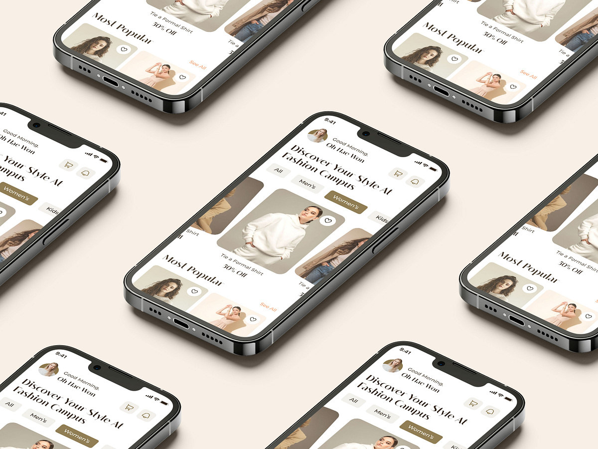 Fashion E - Commerce Mobile App Image 1