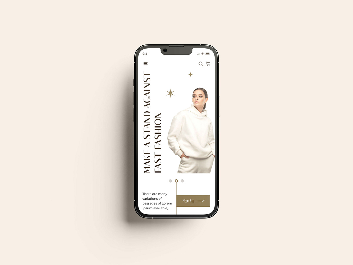 Fashion E - Commerce Mobile App Image 2
