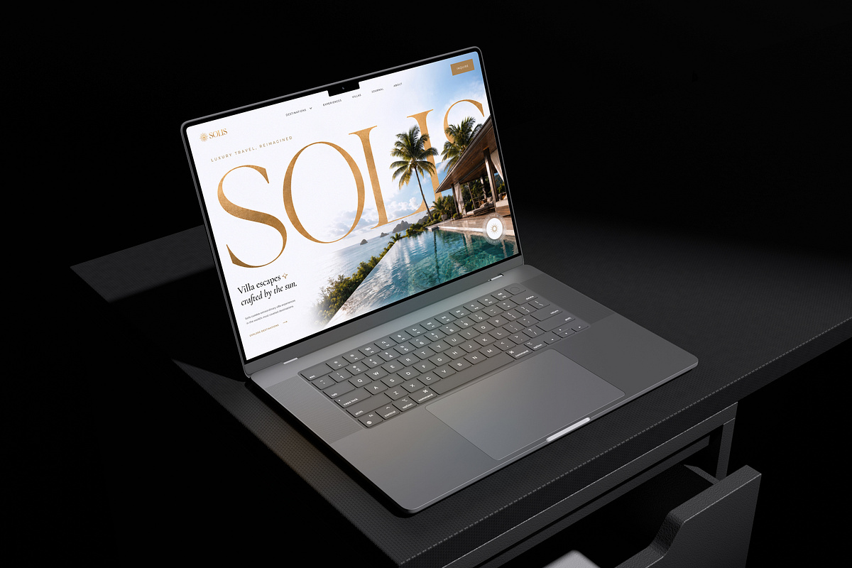 SOLIS — Luxury Villa Website Experience Image 1