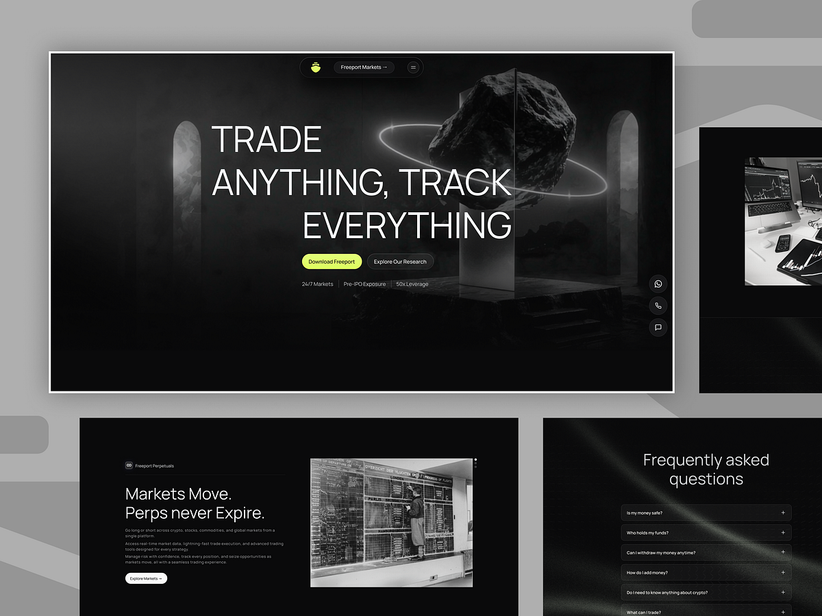 Digital investment platform website Image 0