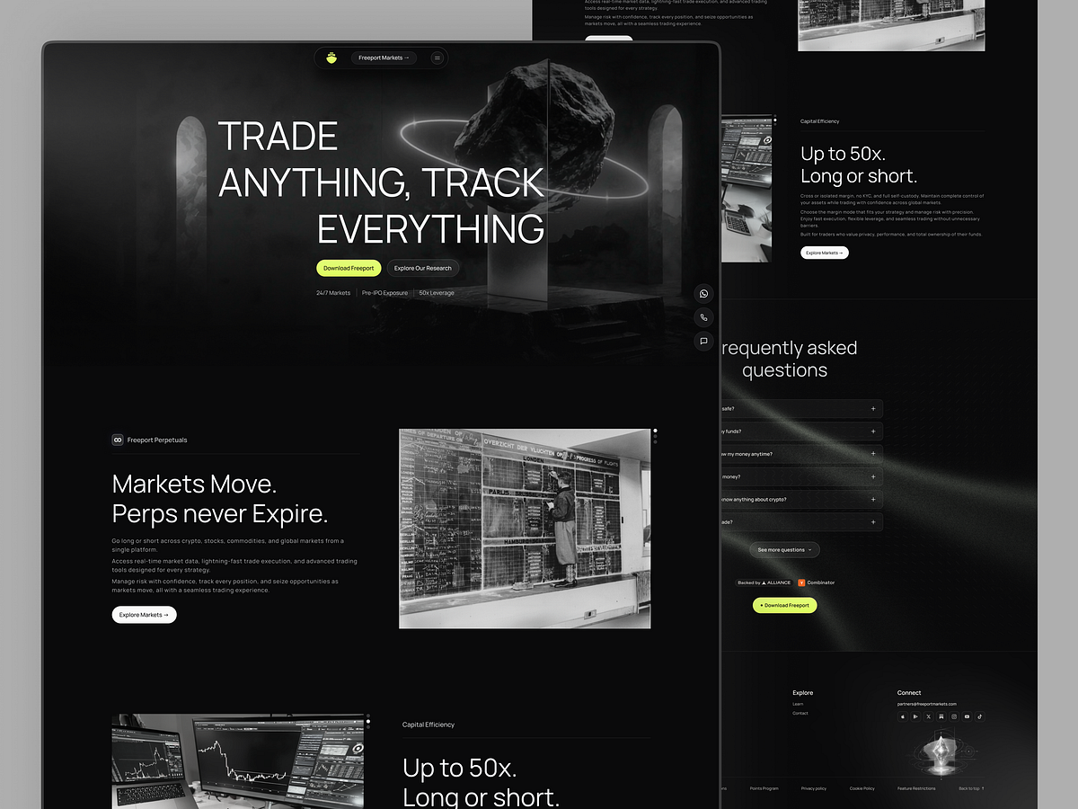 Digital investment platform website Image 2