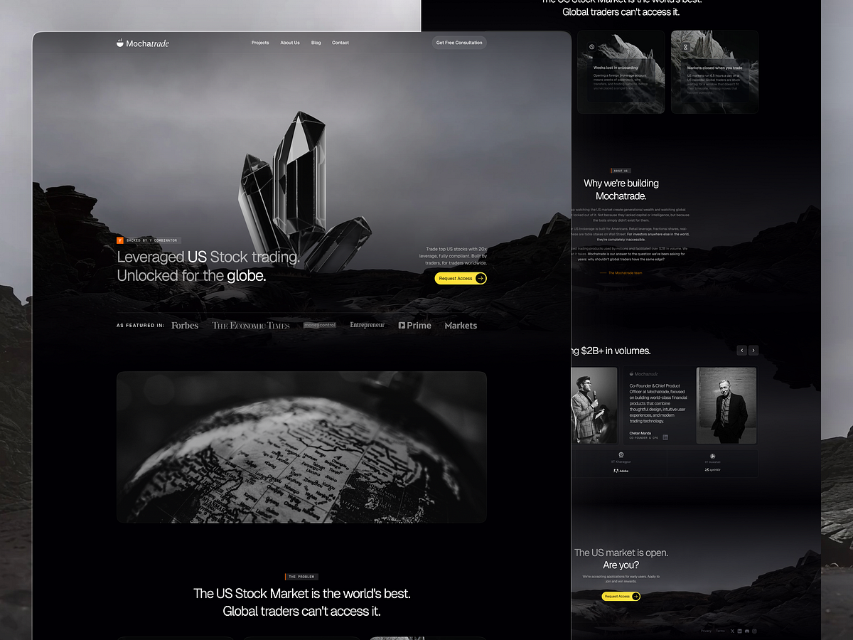 Online Stock Trading Website Design