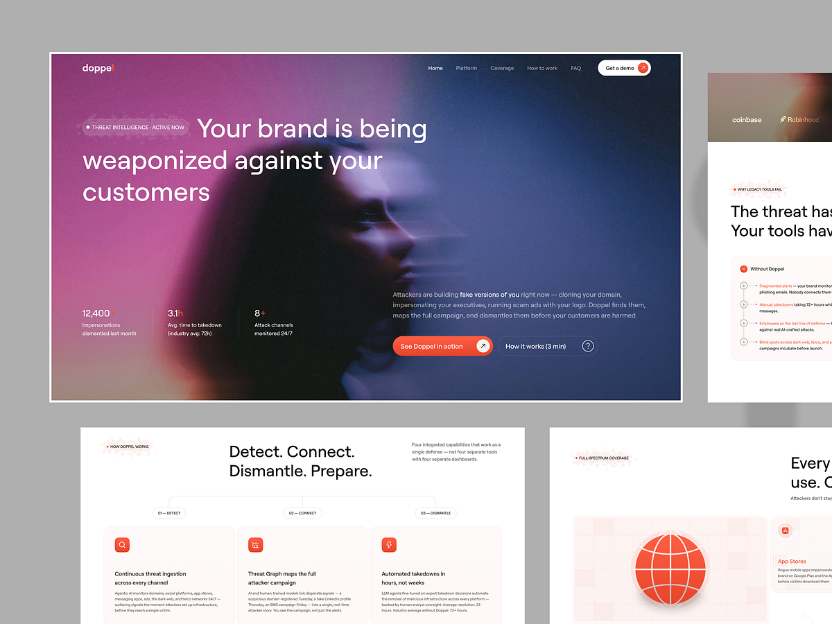 Social Engineering Website Design Image 1