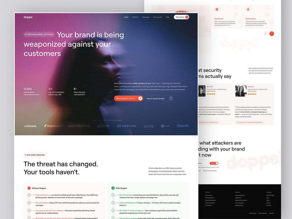 Social Engineering Website Design Image 2