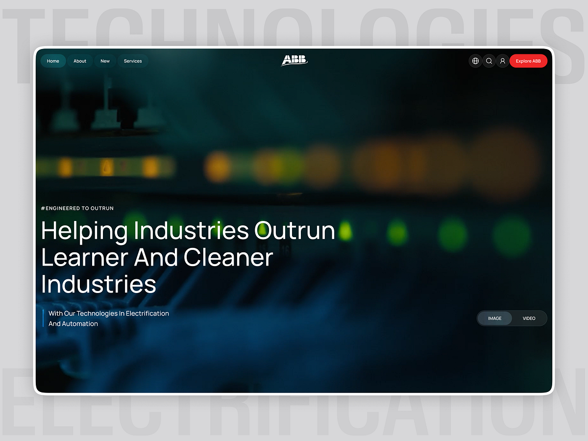 Industrial Automation Solutions Website Image 1