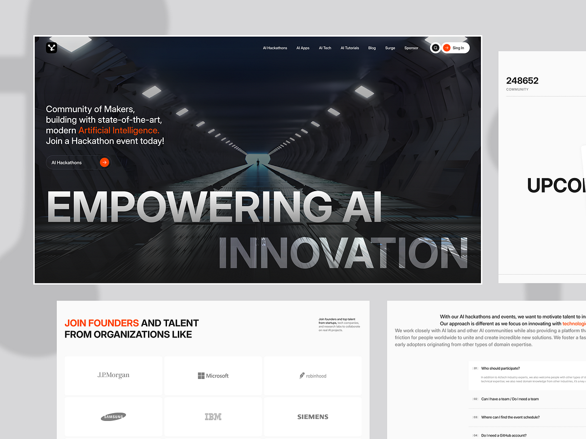 AI Startup - Website Design Image 0