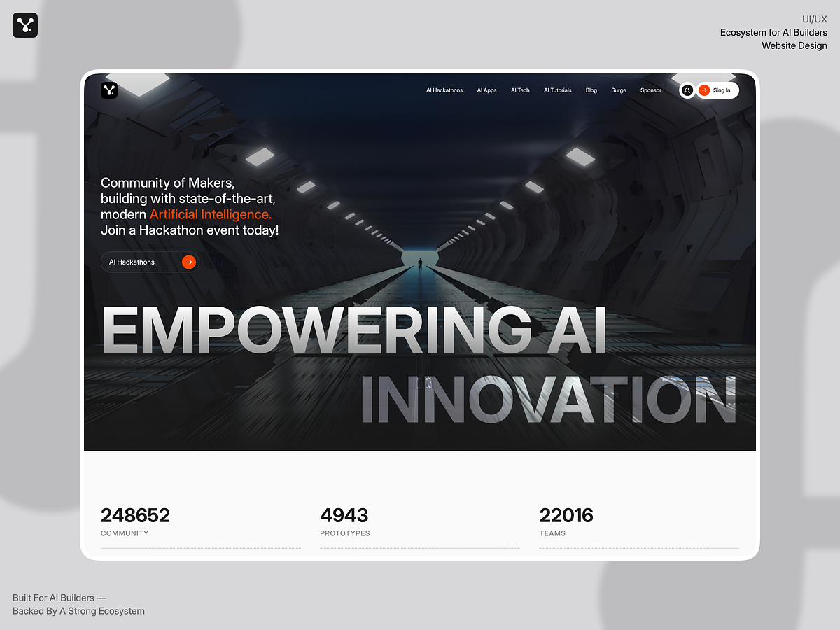 AI Startup - Website Design Image 2