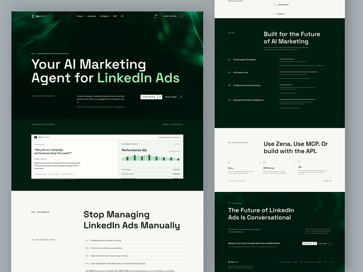 AI Marketing Agent Web Design Image 0