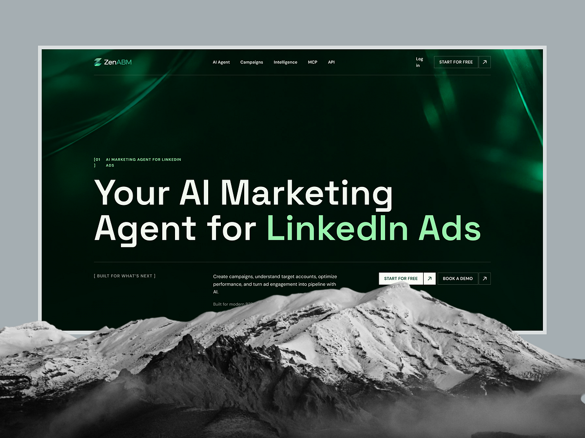 AI Marketing Agent Web Design Image 1