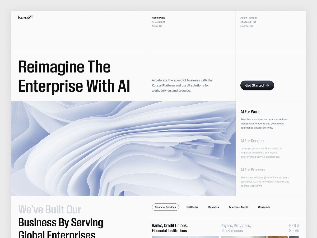 Website Design for AI Agent Image 1