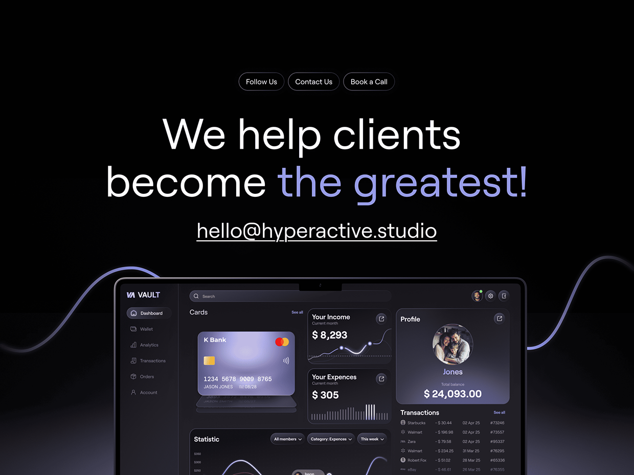 HYPERACTIVE | MONEY TRACKER | SAAS Image 11