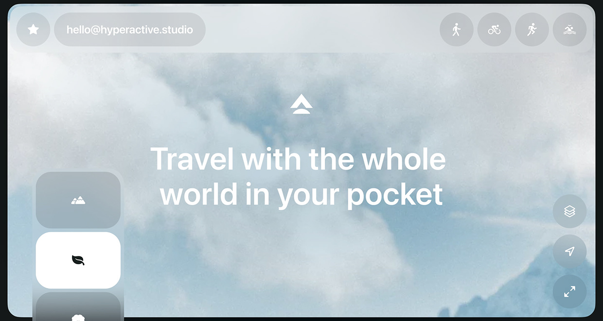 HYPERACTIVE | MOBILE APP | TRAVEL MAPS Image 0