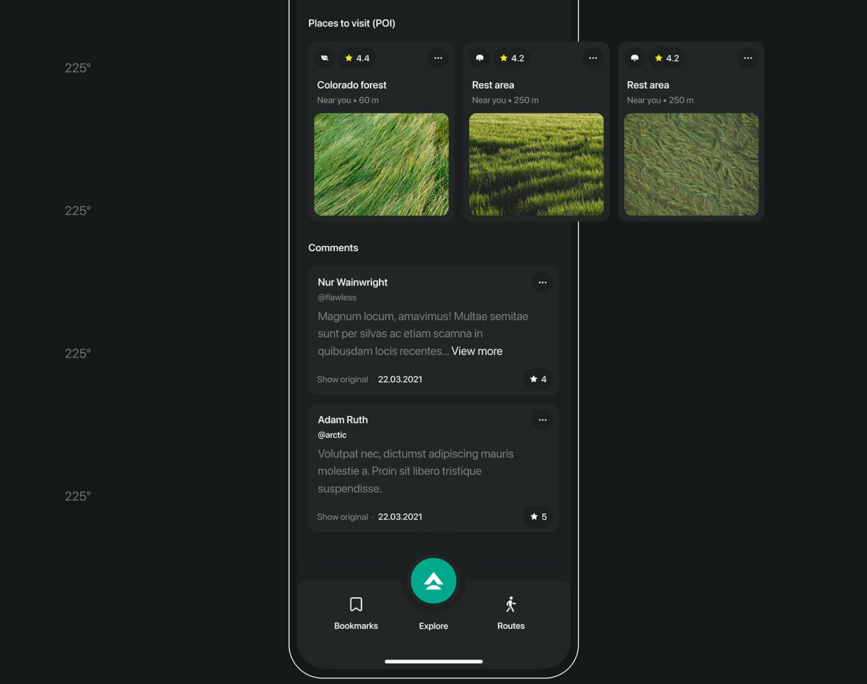 HYPERACTIVE | MOBILE APP | TRAVEL MAPS Image 31