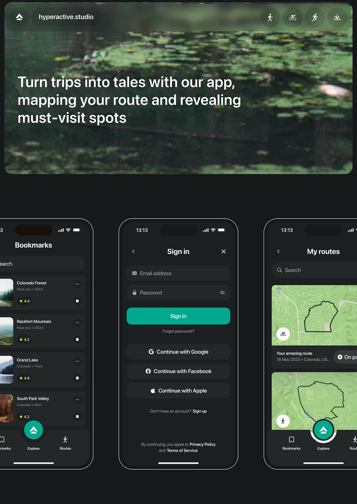 HYPERACTIVE | MOBILE APP | TRAVEL MAPS Image 33