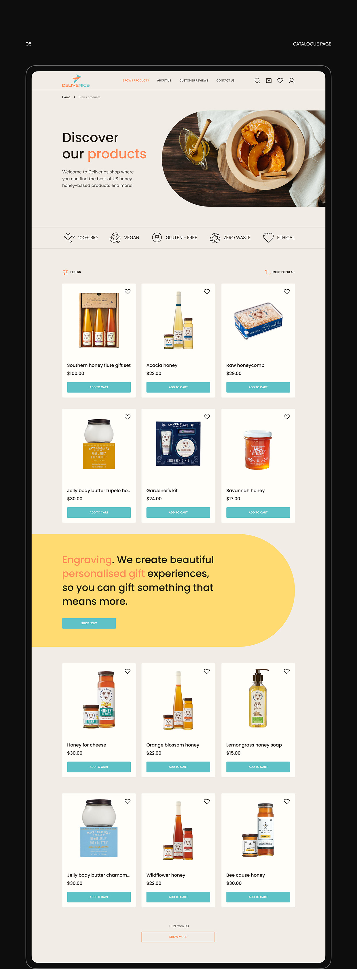DELIVERICS｜Ecommerce Website Design Image 10