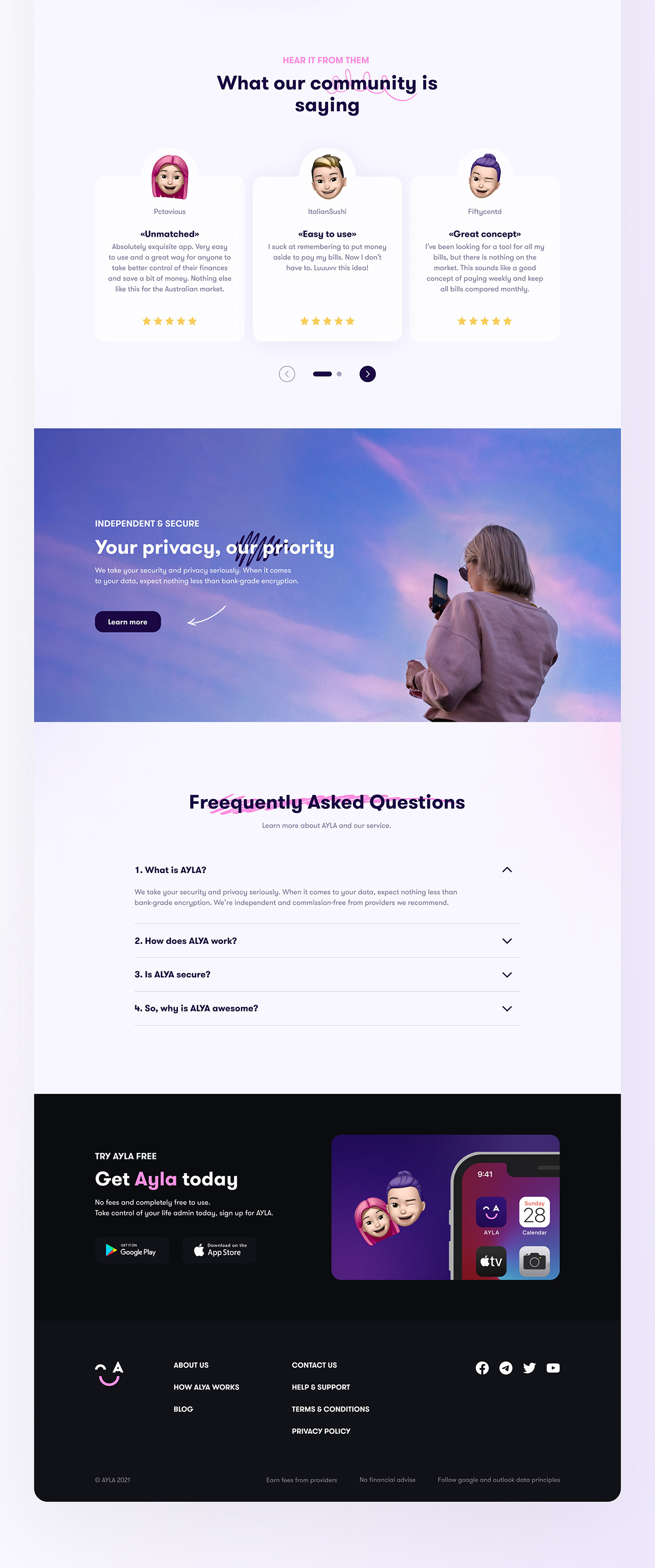 AYLA | Fintech Mobile App Image 19