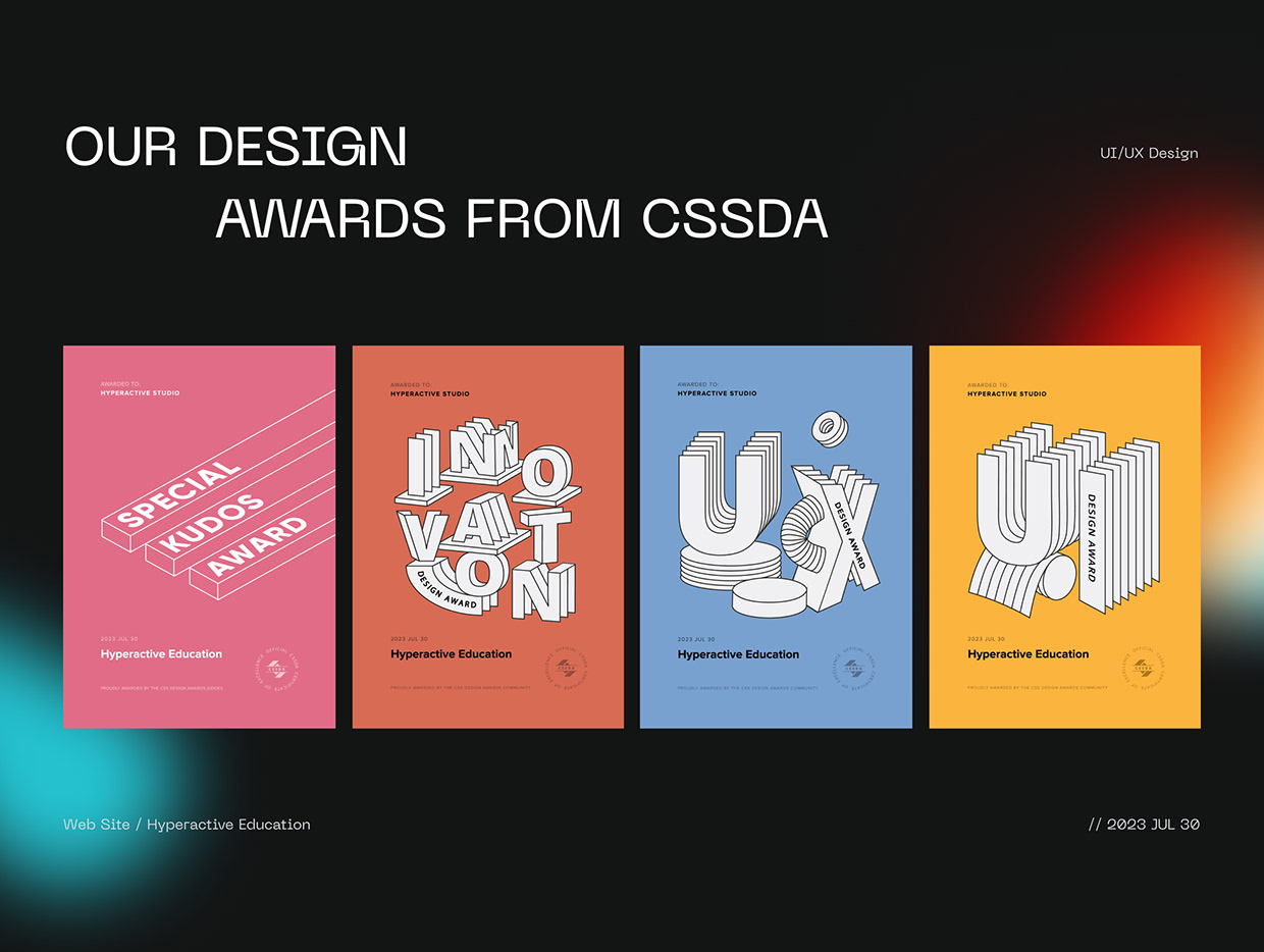 HYPERACTIVE EDUCATION | Website & Branding Image 0