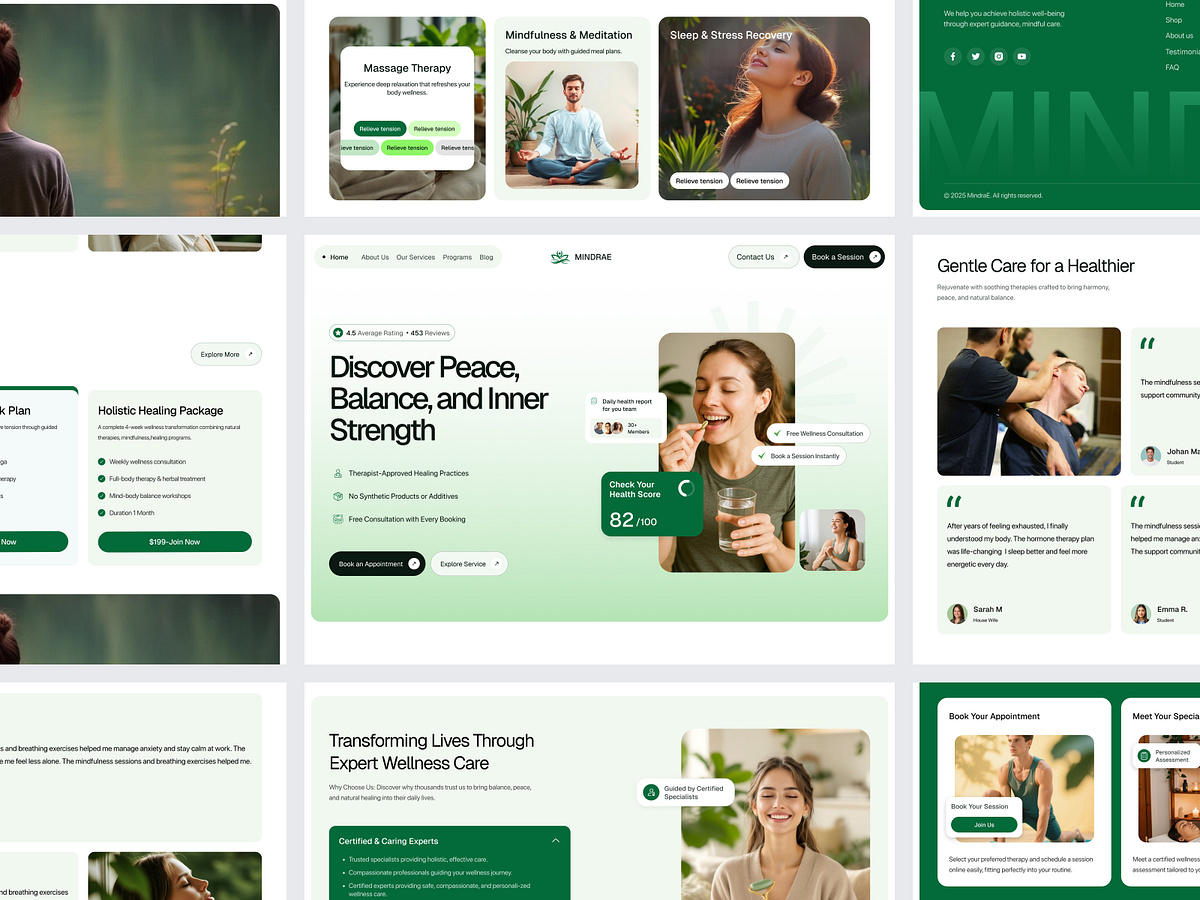 Telehealth & Wellness - Modern Website Image 2