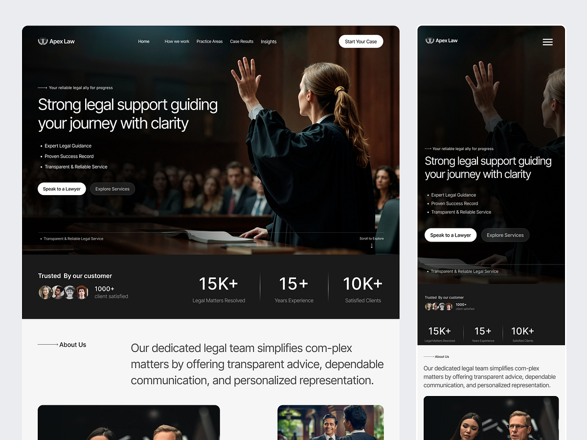 Law Firm Website Image 4