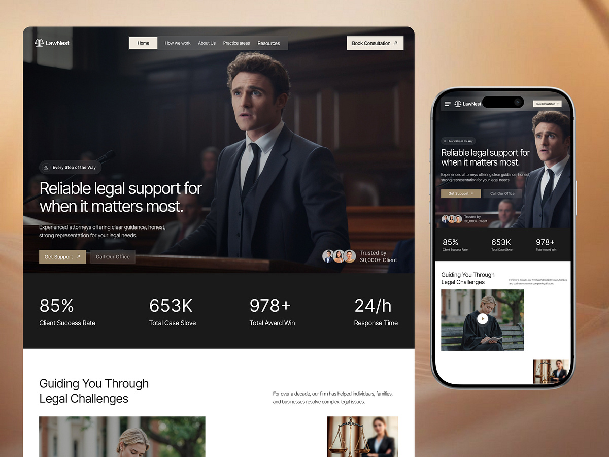 Law Firm Website Image 2