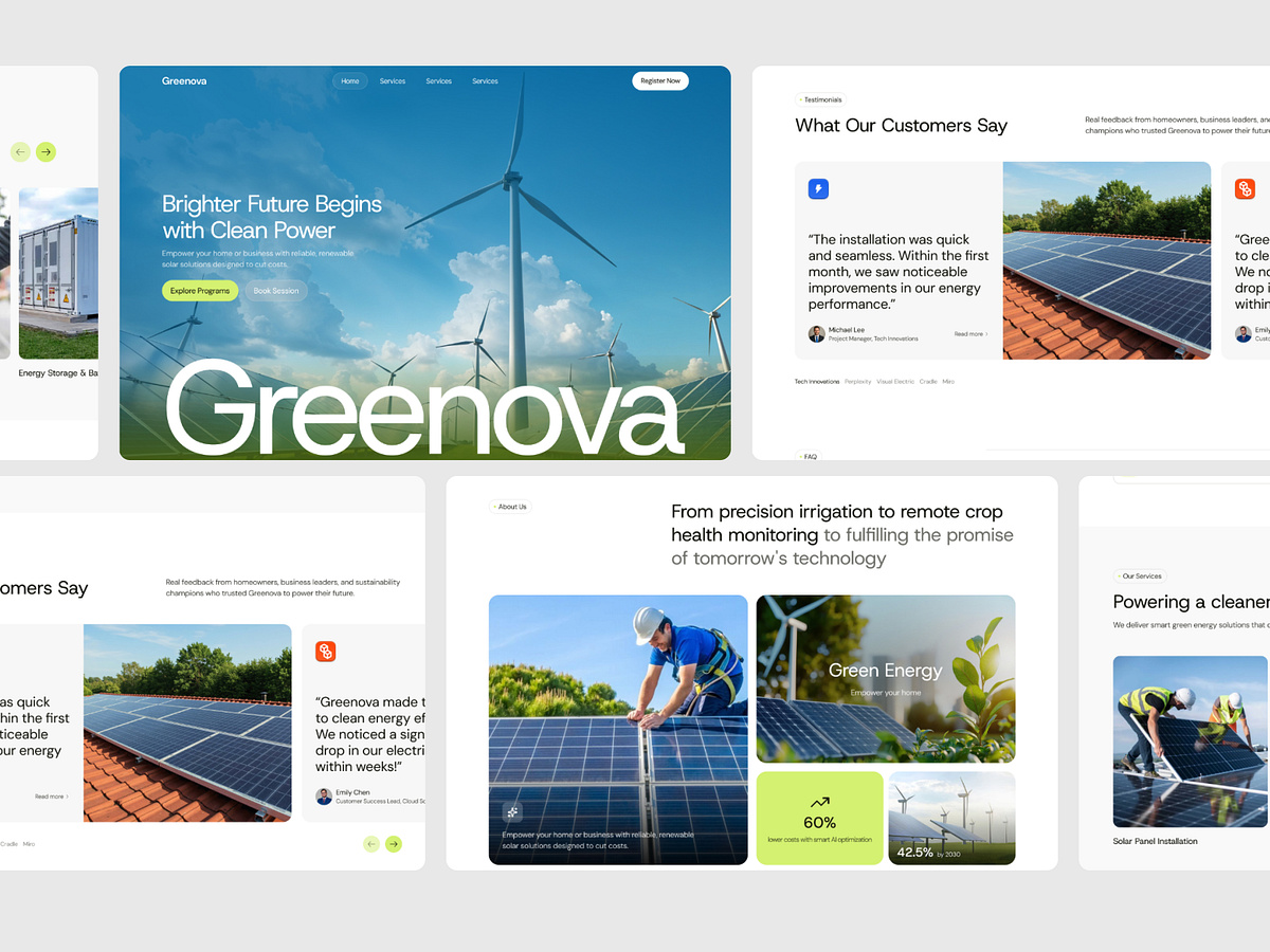 Solar Energy Landing Page Image 1