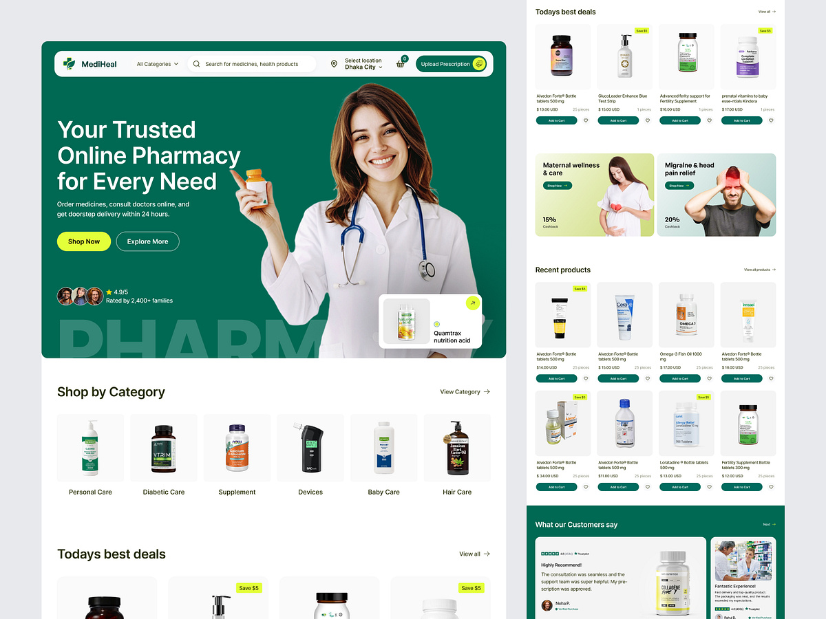 Pharmacy Website