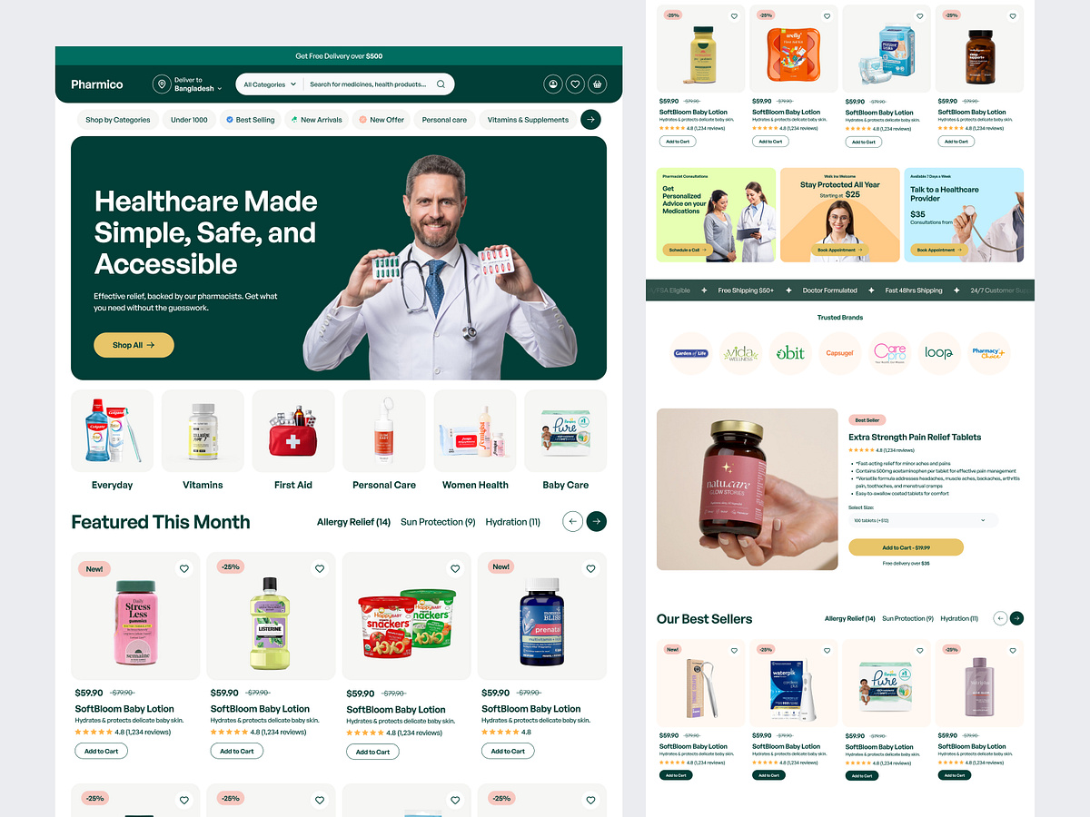 Pharmacy Website